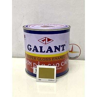 Sơn dầu Galant màu nâu Pebble 555 _ 0.8L
