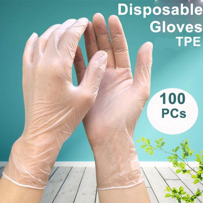 Hộp 100 Găng Tay Siêu Dai, Không Mùi, Dùng 1 Lần Tiện Dụng: Nấu Ăn - Làm Bếp - Vệ Sinh - Đa Năng Tiện Dụng Trong Gia Đình. TakyHome 5858