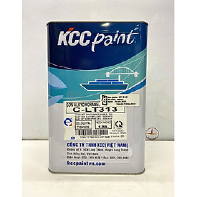 Sơn Alkyd KCC LT313 Base C màu xanh GM551 _18L