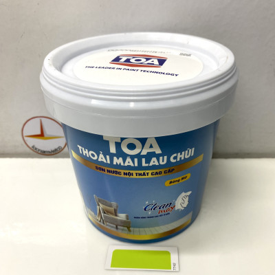 Sơn phào chỉ cho trần nhà Toa thoải mái lau chùi màu C- 7742 _1L