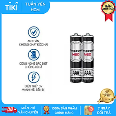 Pin Panasonic AAA Neo 1.5V - R03NT/2S (2 Viên)