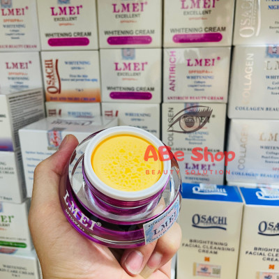 Kem LMEI Linh Chi - Đông Trùng - Collagen 25g - Dưỡng Trắng - Chống Lão Hóa - Giảm Nếp Nhăn - Ngừa Thâm Nám