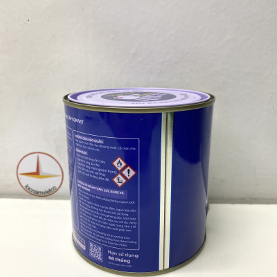 Sơn dầu cao cấp TOA Con Vịt màu đen mờ MD 888 _ 800 ml