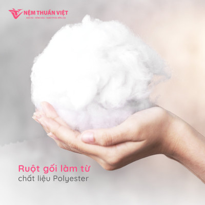 Ruột Gối Nằm Gòn Thuần Việt - Sợi Gòn Cao Cấp, Êm Ái - Kích Thước 50x70