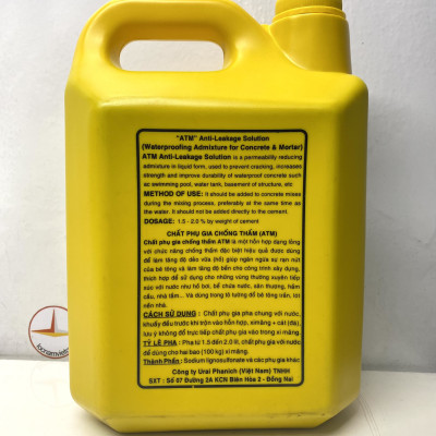 Phụ gia Chống Thấm ATM 4.5L