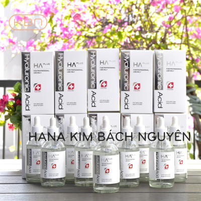 COMBO 10 CHAI SERUM HA PLUS 100ml (Dưỡng Ẩm, Căng Bóng, Sáng Da, Mờ Nếp Nhăn) Hàng Chính Hãng + Tặng 1 HA 100ml và 100g Mặt Nạ Dẻo