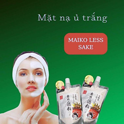 [Date ngắn 12/2025] Giảm giá Mặt nạ ủ trắng Maiko chiết xuất bã rượu Sake Nhật