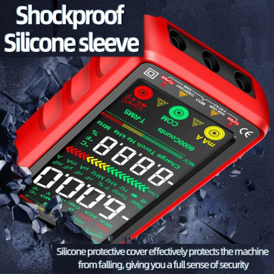 Đồng Hồ Vạn Năng KTS Chất Lượng Cao AN683 MH Màu Cảm Ứng Superview 5 Inch Pin Sạc Litihum CATIII NCV 6000 Counts Độ Chính Xác Cao