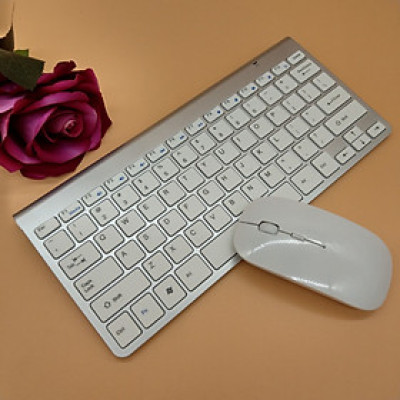 Bộ Bàn Phím Và Chuột Không Dây Siêu Mỏng