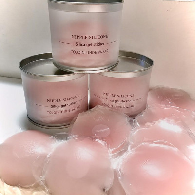 Miếng dán ngực Silicon dùng được nhiều lần, 1 hộp 5 đôi Loại 1