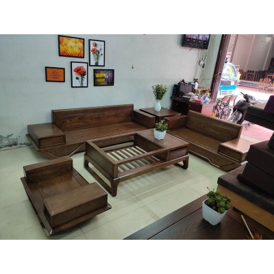 Bộ ghế hiện đại kiểu 2 văng để phòng khách sang trọng giá tốt