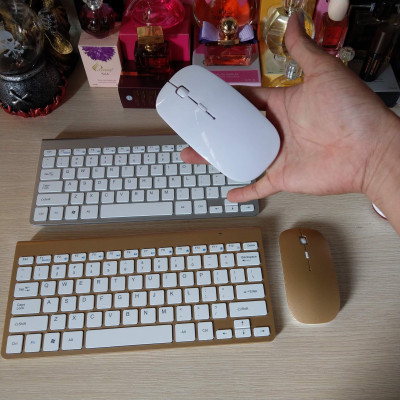 Bộ Bàn Phím Và Chuột Không Dây Siêu Mỏng