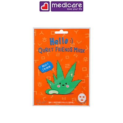 Mặt nạ QURET hello dưỡng ẩm 25g