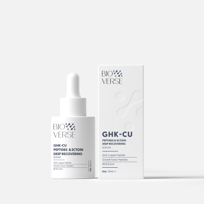 Serum Đồng Peptides tăng sừng khỏe & phục hồi da Bioverse GHK-Cu Peptides & Ectoin Deep Recovering Serum