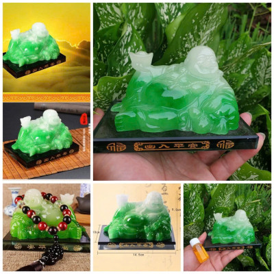 Tượng Di Lặc Phong Thủy Để Bàn Làm Việc, Gắn Ô Tô – Có Hộc Đựng Nước Hoa Sang Trọng , Mang Lại May Mắn & Bình An