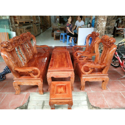 Bàn ghế gỗ lim tiếp khách