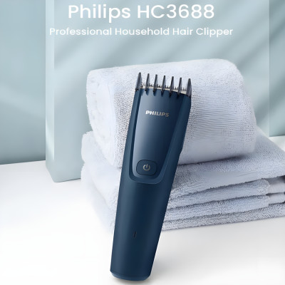 Tông đơ cắt tóc trẻ em series 3000 đời mới thương hiệu Philips HC3688/15 - Hàng chính hãng