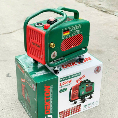 Máy Rửa Xe Dekton DK-CWR3000F - Công Suất 3000W - Có Chỉnh Áp, Bánh Xe Đẩy - Motor 100% Dây Đồng