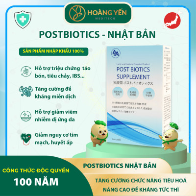 Postbiotics Supplement - Men vi sinh thế hệ mới từ Nhật bản