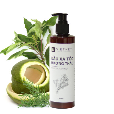 Dầu Xả Tóc Thảo Dược VIETKET 250ml - Giúp tóc suôn mượt