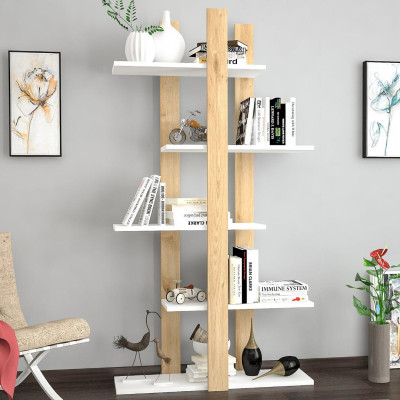 Giá sách gỗ công nghiệp sáng tạo SMLIFE Barbara