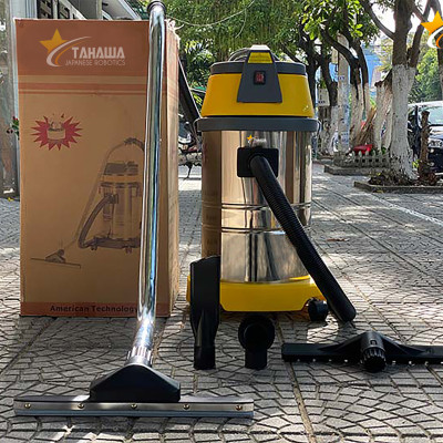 Máy hút bụi công nghiệp TAHAWA TH-301D Máy hút bụi cầm tay Chức năng hút khô và nước thích hợp cho nhiều môi trường như nhà xưởng, văn phòng vừa và nhỏ hoặc nhà riêng.