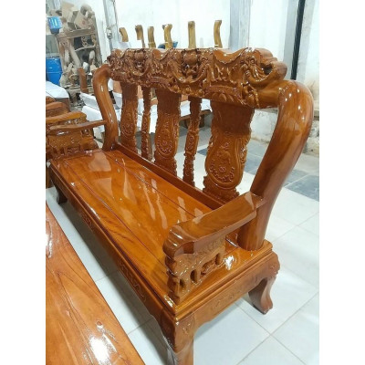 Bộ bàn ghế gỗ lim tay voi phòng khách