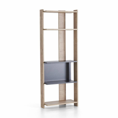 Giá sách bằng gỗ đẹp chất lượng cao SMLIFE Bowie Size M