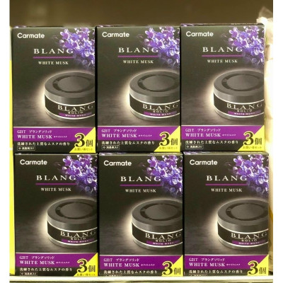 Sáp thơm dùng cho ô tô, hiệu Blang. 3 hộp/set- Nhật Bản