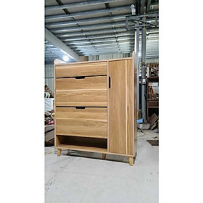 Kệ tủ giày thông minh cánh lật có hộc, dài 100cm