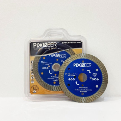 LƯỠI CẮT GẠCH - ĐÁ RTB04001 đường kính phi Ø 110mm lưỡi turbo chính hãng cao cấp