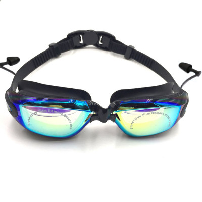 Kính bơi cao cấp tráng gương đa sắc chống tia UV