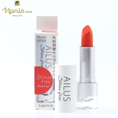 Son lì mịn môi Naris Ailus Stress Free Listick Nhật Bản 4g