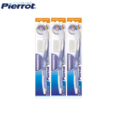 [ Mua 2 tặng 1 set kit ] Bàn chải đánh răng Pierrot Periodontitis bảo vệ men răng