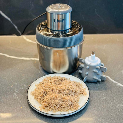 Máy Xay Thịt Cao Cấp Unie UE-226 (UE226)  , 2 Cối Inox, Có Lưỡi Bóc Hành Tỏi, Hàng Chính Hãng