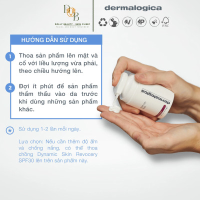 Kem dưỡng chuyên sâu SUPER RICH REPAIR dành cho da khô kinh niên của Dermalogica - Dolly Beauty