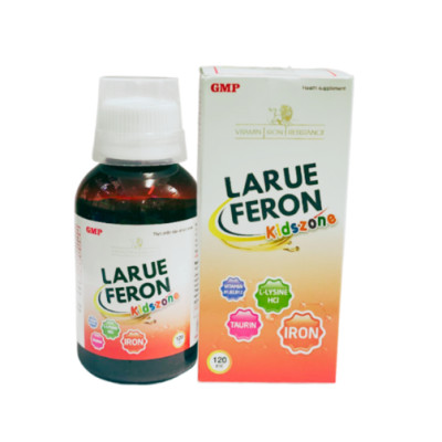 Siro Larue Feron – Sản phẩm bổ sung Lysin - sắt cùng nhiều vitamin thiết yếu giúp bổ máu - ăn ngon miệng