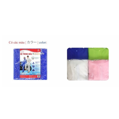 Bộ quần áo đi mưa trong màu Rando ASPC-01 che chở cho người thân yêu của bạn ( GIAO MÀU NGẪU NHIÊN)