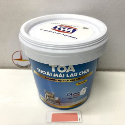 Sơn phào chỉ cho trần nhà Toa thoải mái lau chùi màu C- 8063 _1L
