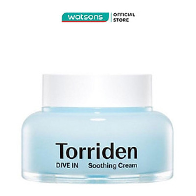 Kem Dưỡng Ẩm Torriden Dive In Soothing Cream 100ml