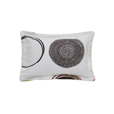 Gối đầu 35x50 cm cotton hoa Hometex (Sản phẩm có nhiều màu, giao màu ngẫu nhiên)