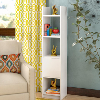 Giá sách gỗ công nghiệp kiểu dáng nhỏ gọn SMLIFE Braun