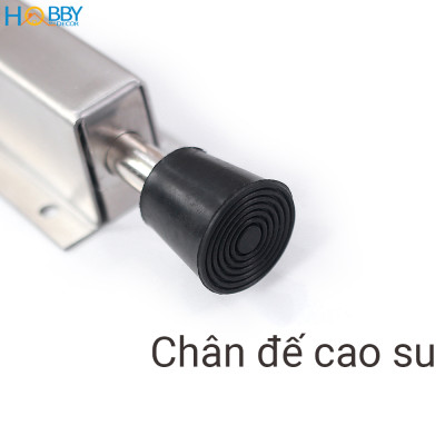 Đồ chặn cửa 2 chiều chốt đạp lò xo đế cao su Hobby Home Decor CCD1