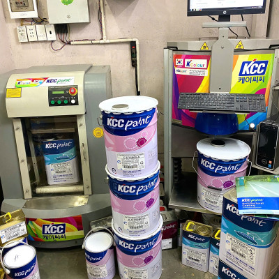 Sơn Alkyd KCC LT313 Base A màu xám VB0028 _4L 