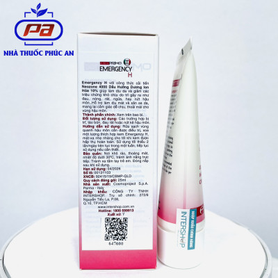 Kem bôi trĩ DottorPrimo Emergency H 25ml - tặng bao ngón tay bôi kem