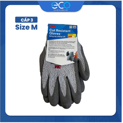 Găng tay chống cắt 3M ( Cấp độ 1, Cấp độ 3, Cấp độ 5 ) chống đâm xuyên, xé rách, mài mòn
