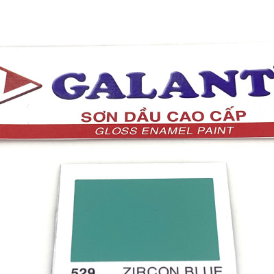 Sơn dầu Galant màu Zircon Blue 529 375ml