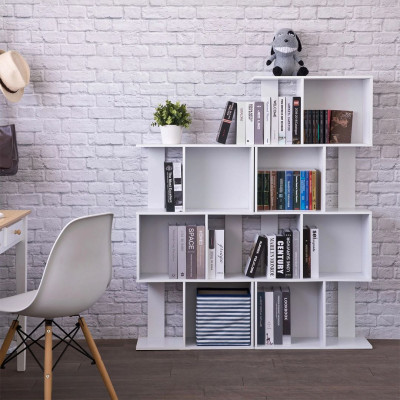 Giá sách gỗ công nghiệp thiết kế đẹp hiện đại tiện nghi SMLIFE Blanka