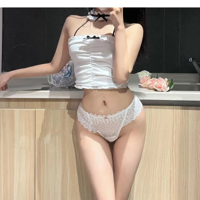 [Cao cấp] Quần lót lọt khe ren nữ đũng bé gợi cảm