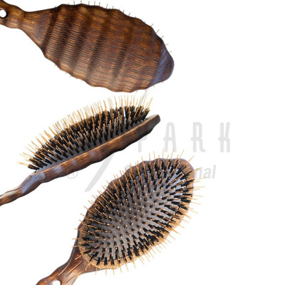 Lô sấy tóc Luster Wood Styler YS PARK lược phẳng truyền thống chính hãng YS-651